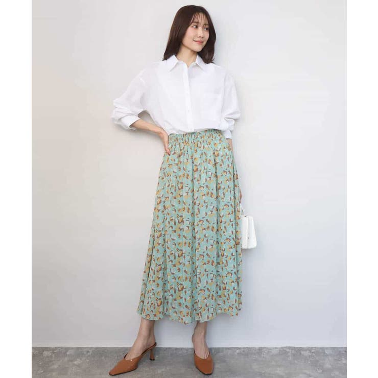 リネン混カラーシャツブラウス/接触冷感/洗える | MK MICHEL KLEIN | 詳細画像9 