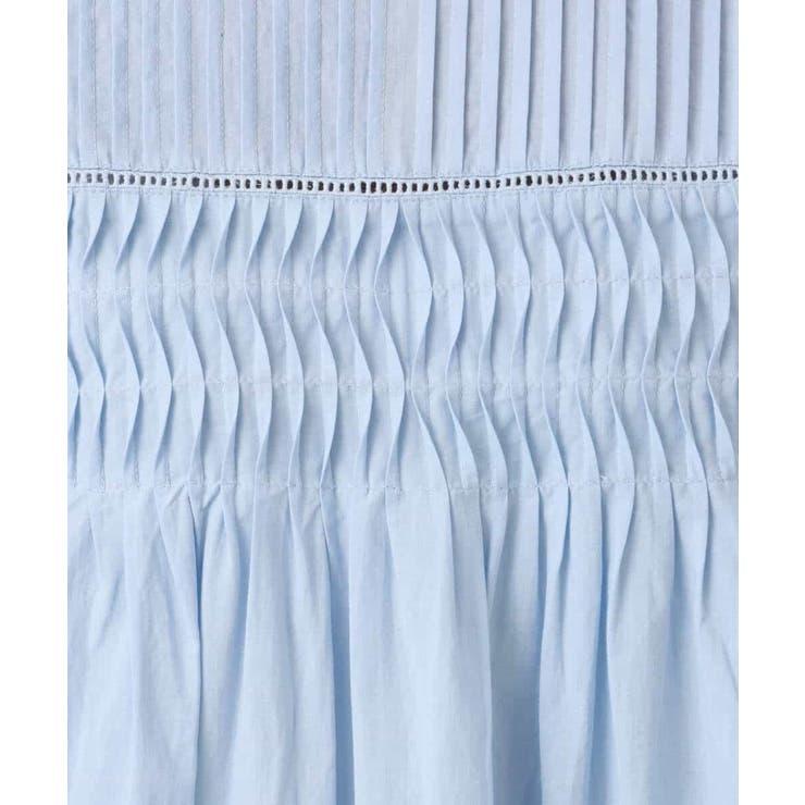 コットンピンタックチュニックブラウス/洗える | MK MICHEL KLEIN | 詳細画像18 