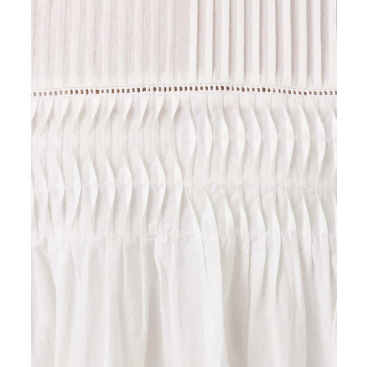 コットンピンタックチュニックブラウス/洗える | MK MICHEL KLEIN | 詳細画像20 