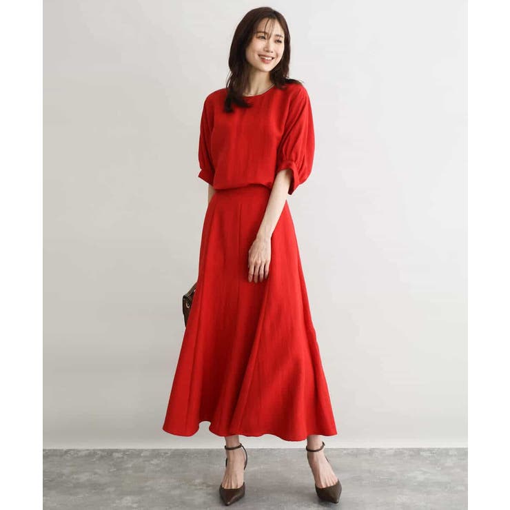 [UVカット/接触冷感/洗える]ボリュームスリーブブラウス | MK MICHEL KLEIN | 詳細画像11 