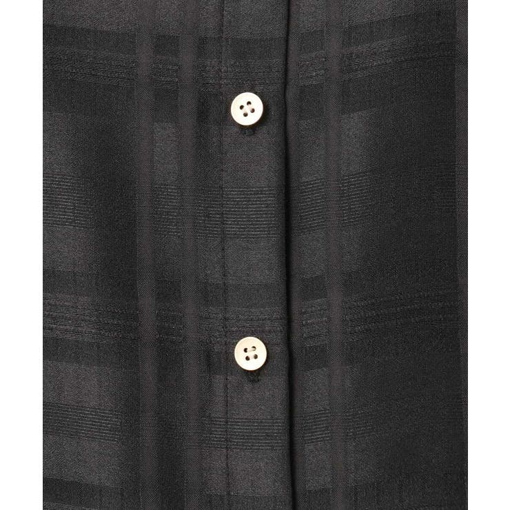 シアードビーチェックシャツブラウス/洗える | MK MICHEL KLEIN | 詳細画像20 