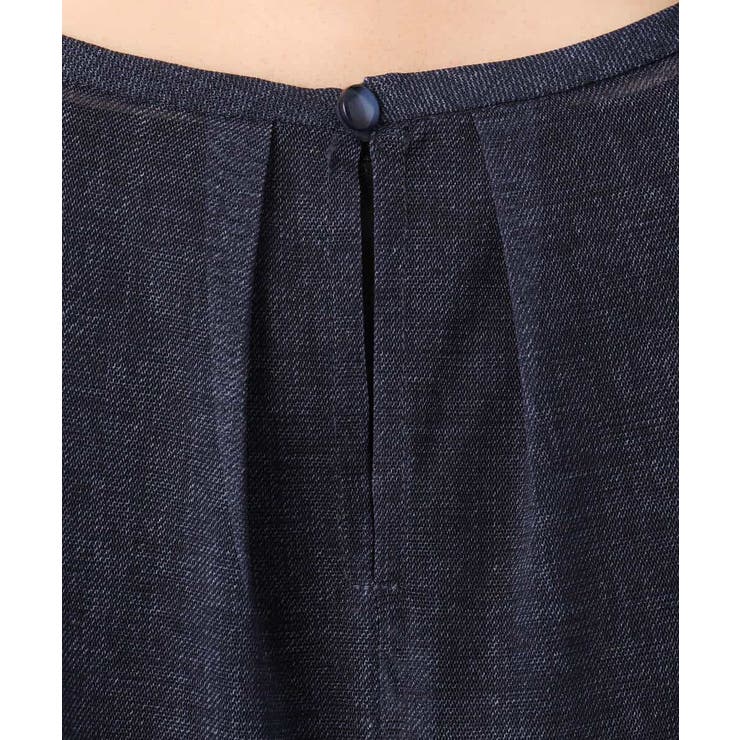 デニム調シアーブラウス/洗える | MK MICHEL KLEIN | 詳細画像22 