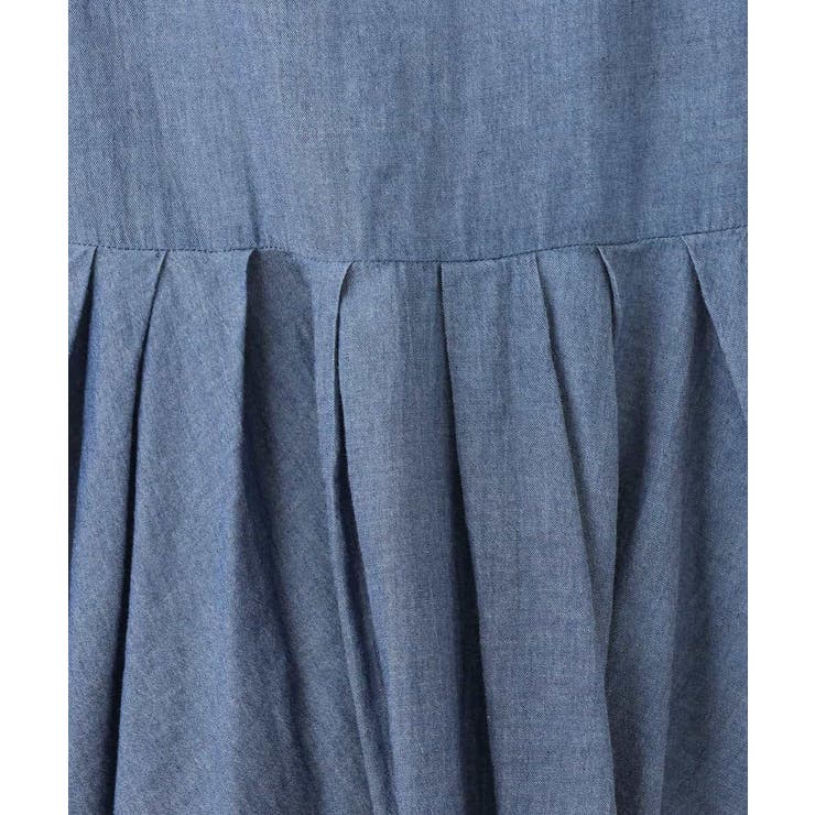 [洗える]シアーデニムイレヘムブラウス | MK MICHEL KLEIN | 詳細画像19 