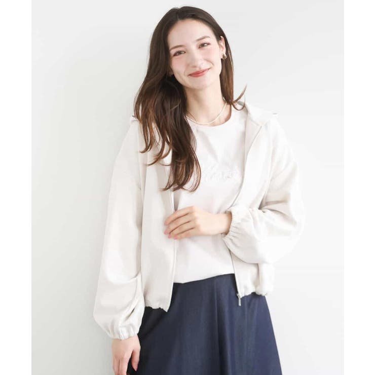 コットンポンチパーカー/洗える | MK MICHEL KLEIN | 詳細画像6 