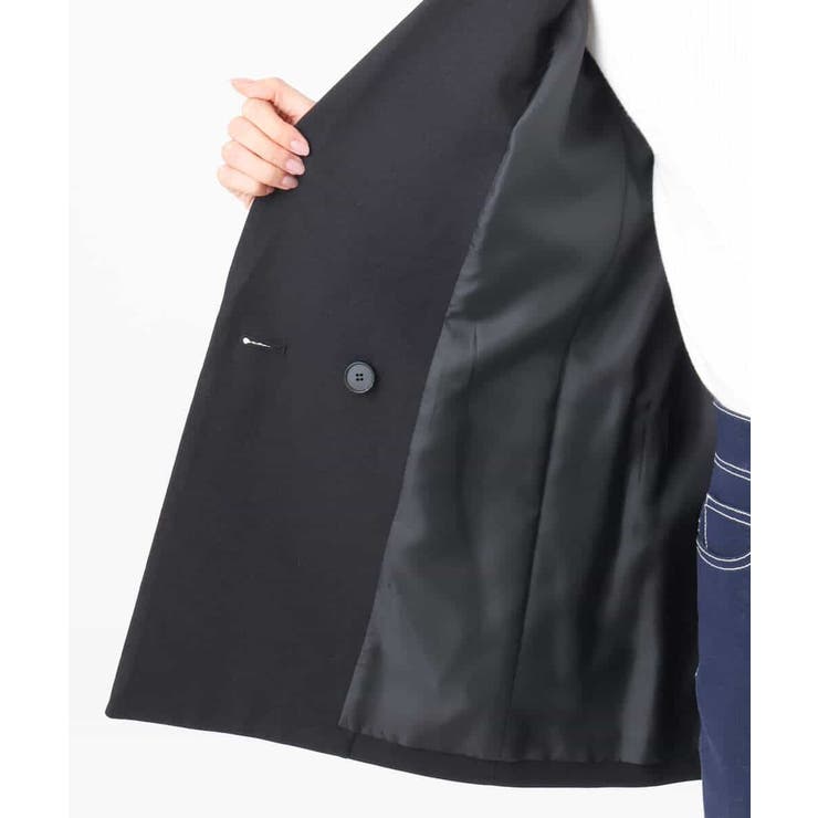 ダブルブレストジャケット/洗える | MK MICHEL KLEIN | 詳細画像21 