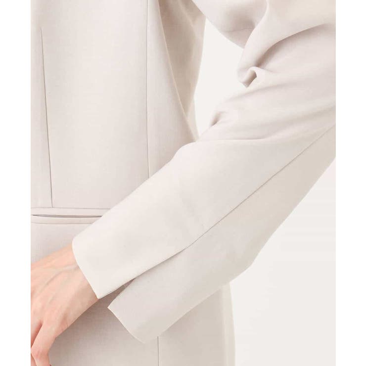 リネンライク ダブルブレストジャケット/洗える | MK MICHEL KLEIN | 詳細画像28 