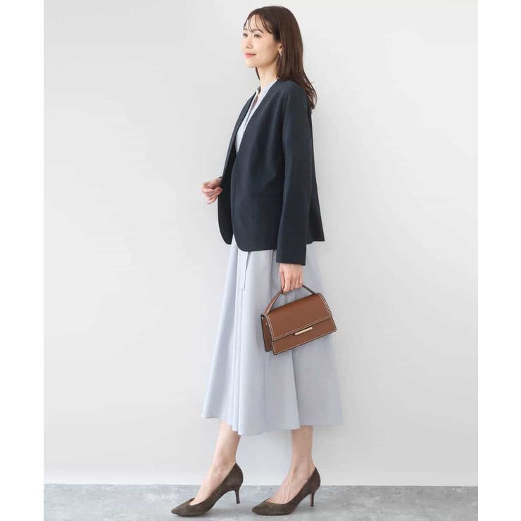 ドライタッチストレッチ カラーレスジャケット/イージーケア/洗える | MK MICHEL KLEIN | 詳細画像11 