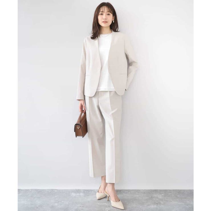 ドライタッチストレッチ カラーレスジャケット/イージーケア/洗える | MK MICHEL KLEIN | 詳細画像13 