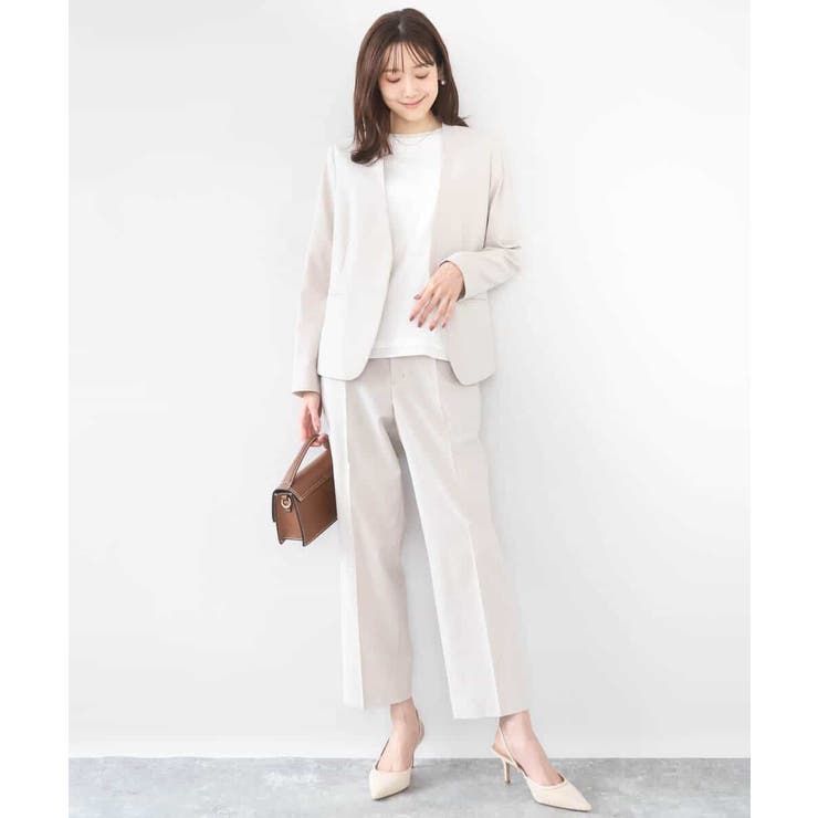 ドライタッチストレッチ カラーレスジャケット/イージーケア/洗える | MK MICHEL KLEIN | 詳細画像15 