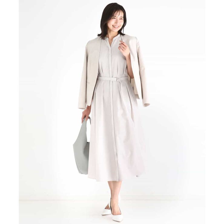 ドライタッチストレッチ カラーレスジャケット/イージーケア/洗える | MK MICHEL KLEIN | 詳細画像17 