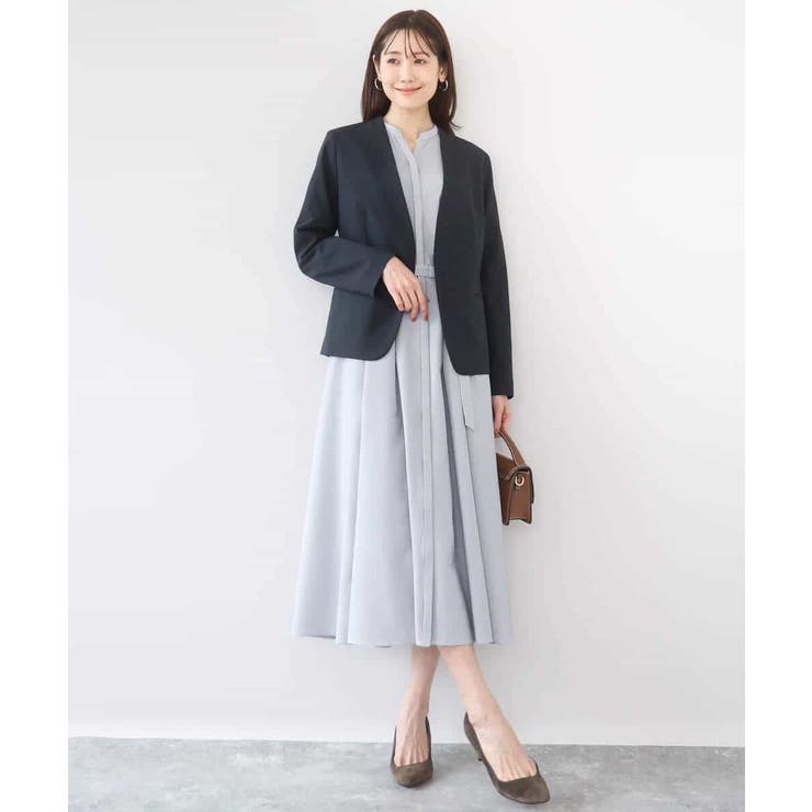 ドライタッチストレッチ カラーレスジャケット/イージーケア/洗える | MK MICHEL KLEIN | 詳細画像9 