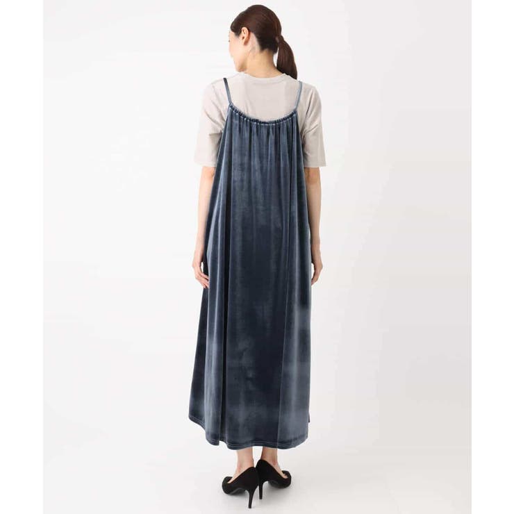 スノーベロア ショルダーストラップワンピース/洗える | MK MICHEL KLEIN | 詳細画像33 