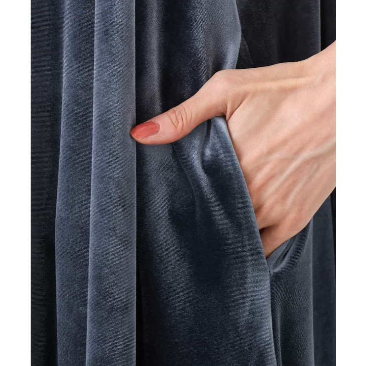 スノーベロア ショルダーストラップワンピース/洗える | MK MICHEL KLEIN | 詳細画像37 