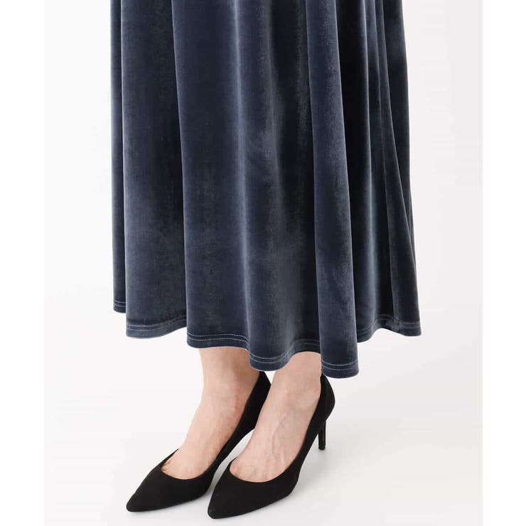 スノーベロア ショルダーストラップワンピース/洗える | MK MICHEL KLEIN | 詳細画像38 