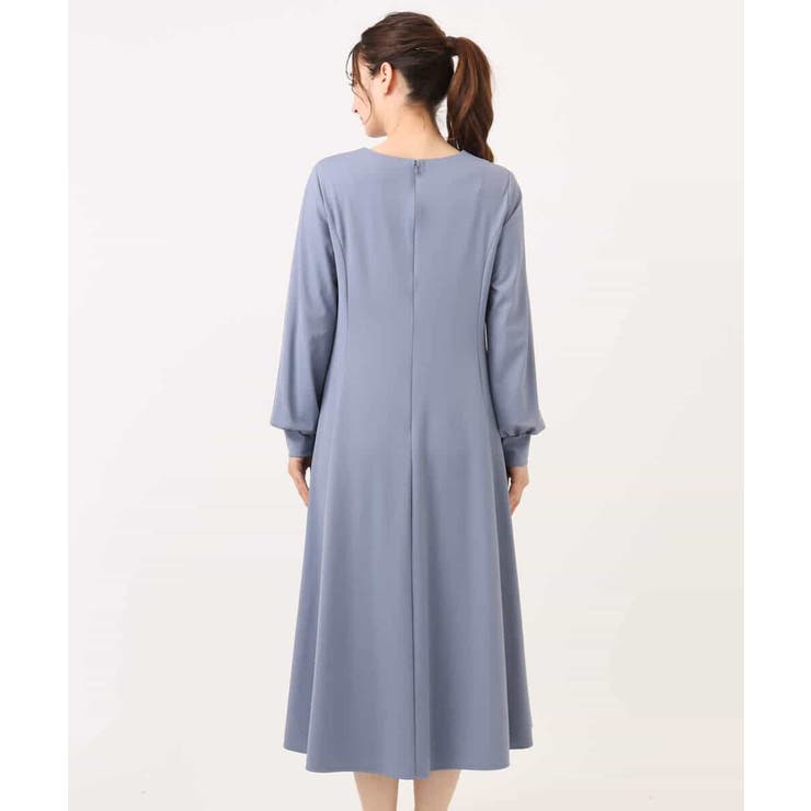 ツイルジャージーワンピース/洗える | MK MICHEL KLEIN | 詳細画像13 