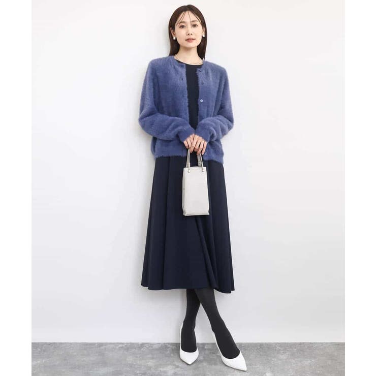 ツイルジャージーワンピース/洗える | MK MICHEL KLEIN | 詳細画像5 