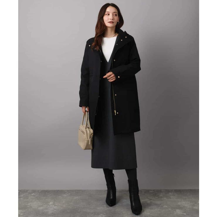 ウールライクVネックジャンパースカート/洗える | MK MICHEL KLEIN | 詳細画像14 