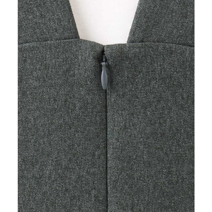 ウールライクVネックジャンパースカート/洗える | MK MICHEL KLEIN | 詳細画像22 