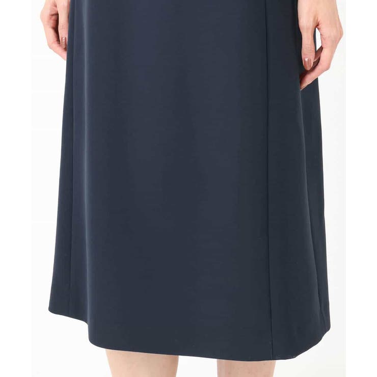 レース衿付きサックワンピース/防シワ/洗える | MK MICHEL KLEIN | 詳細画像22 