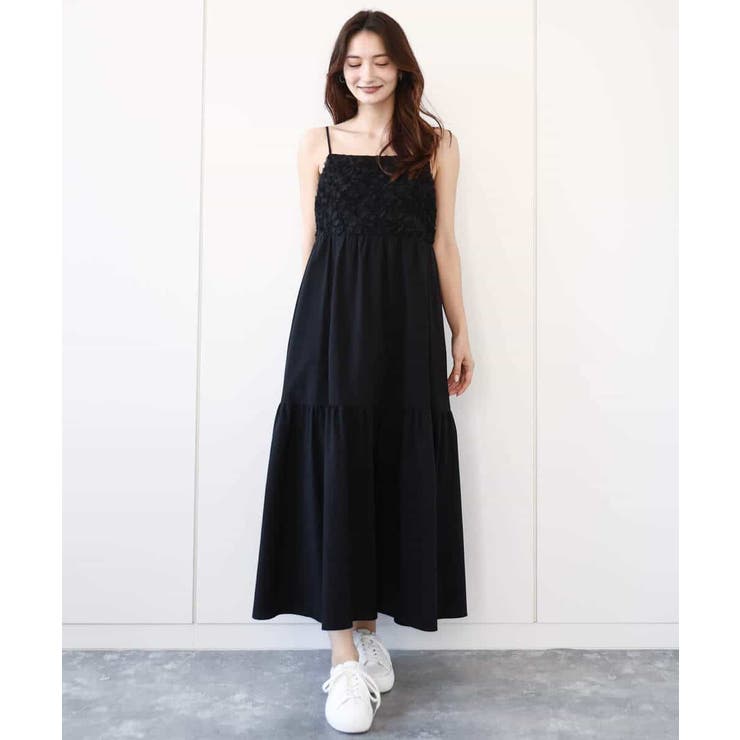 MK MICHEL KLEIN 総刺繍ノースリーブワンピース パーティドレス 楽天市場】パーティードレス ノースリーブ レース 刺繍 ウエスト