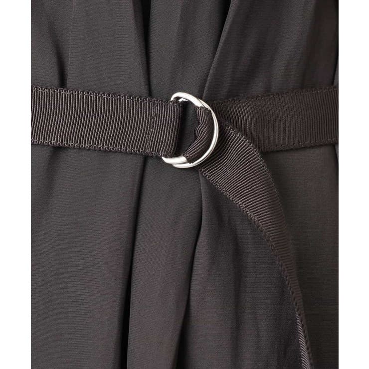 サテンギャザーワンピース/洗える | MK MICHEL KLEIN | 詳細画像18 