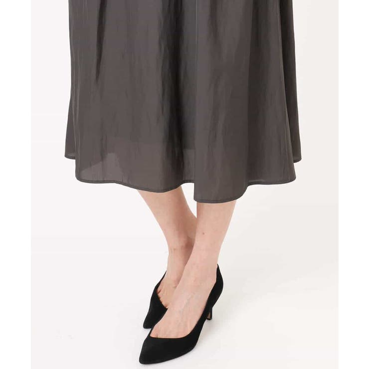 サテンギャザーワンピース/洗える | MK MICHEL KLEIN | 詳細画像26 