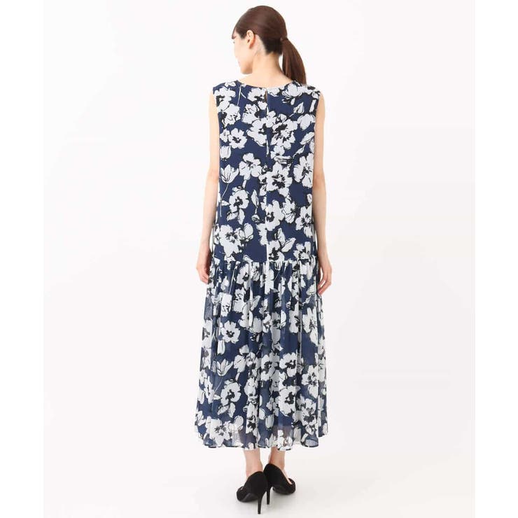 花柄ティアードワンピース/洗える | MK MICHEL KLEIN | 詳細画像13 