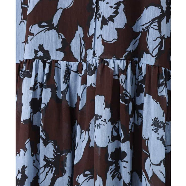 花柄ティアードワンピース/洗える | MK MICHEL KLEIN | 詳細画像20 