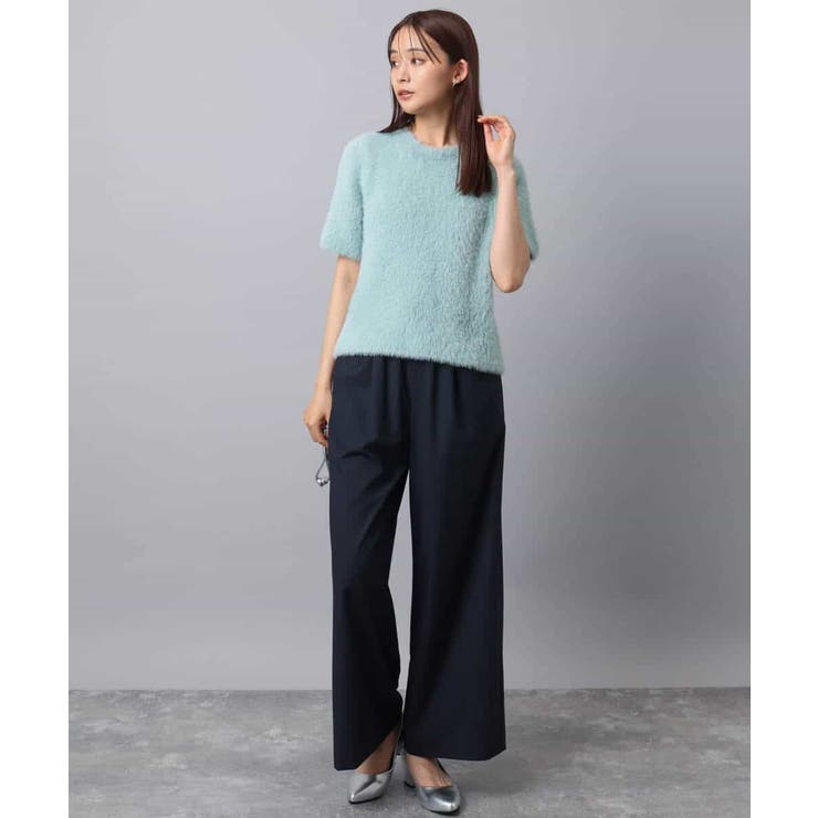 半袖シャギーニット/洗える | MK MICHEL KLEIN | 詳細画像20 