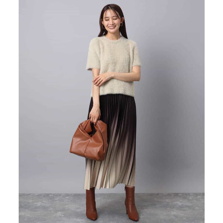 半袖シャギーニット/洗える | MK MICHEL KLEIN | 詳細画像30 