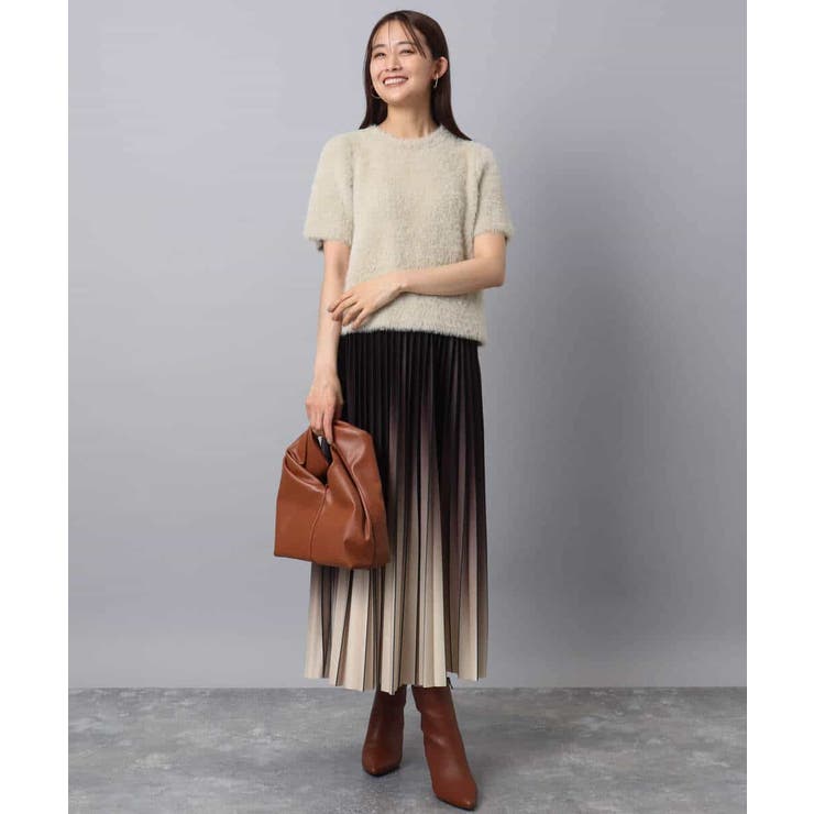 半袖シャギーニット/洗える | MK MICHEL KLEIN | 詳細画像31 