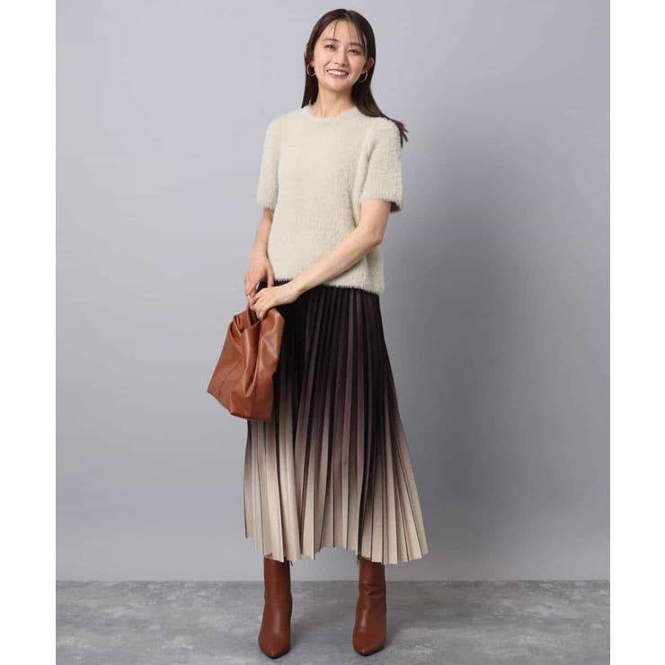 半袖シャギーニット/洗える | MK MICHEL KLEIN | 詳細画像32 