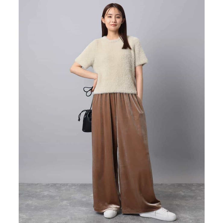 半袖シャギーニット/洗える | MK MICHEL KLEIN | 詳細画像33 