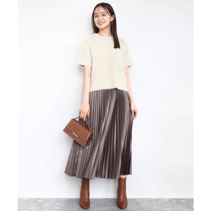 半袖シャギーニット/洗える | MK MICHEL KLEIN | 詳細画像40 