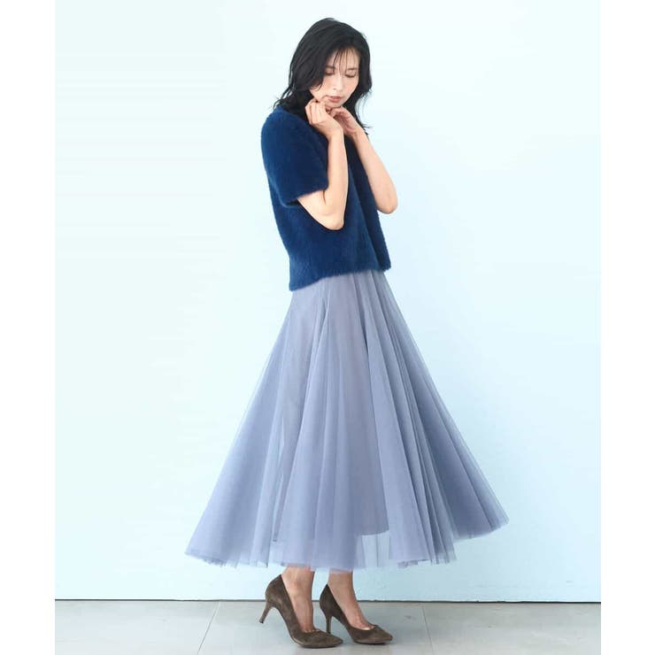 半袖シャギーニット/洗える | MK MICHEL KLEIN | 詳細画像48 