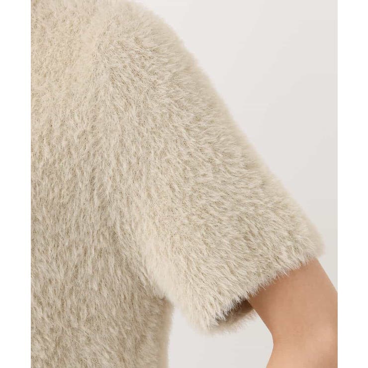 半袖シャギーニット/洗える | MK MICHEL KLEIN | 詳細画像9 