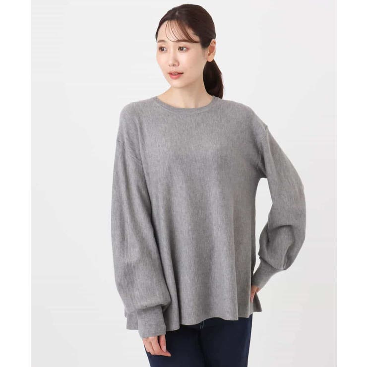 フレアーシルエットチュニックニット/洗える | MK MICHEL KLEIN | 詳細画像28 