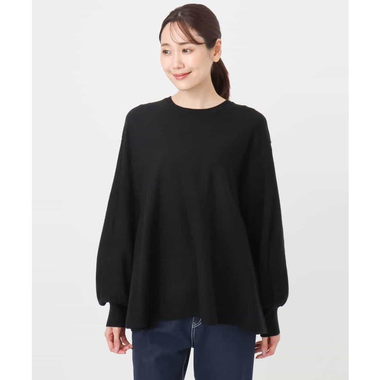 フレアーシルエットチュニックニット/洗える | MK MICHEL KLEIN | 詳細画像29 