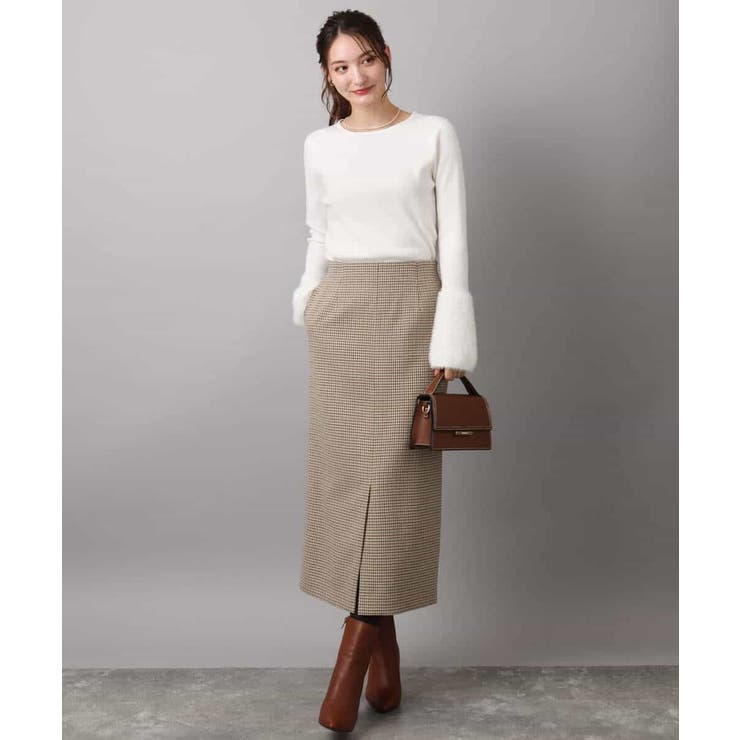 フェザー切替えコンパクトリブニット/洗える | MK MICHEL KLEIN | 詳細画像11 