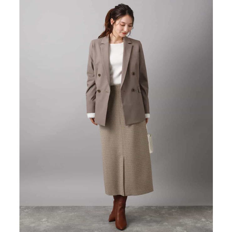 フェザー切替えコンパクトリブニット/洗える | MK MICHEL KLEIN | 詳細画像16 