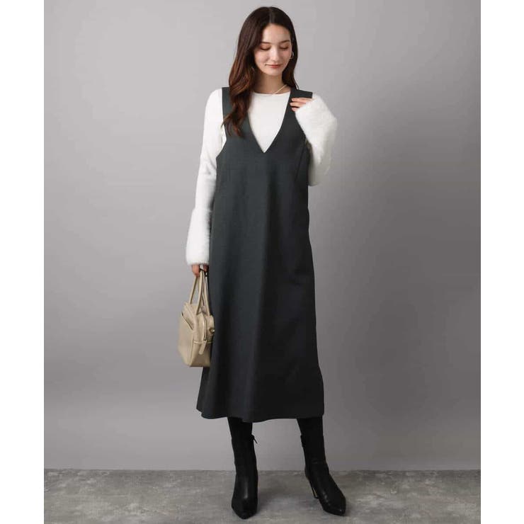 フェザー切替えコンパクトリブニット/洗える | MK MICHEL KLEIN | 詳細画像17 