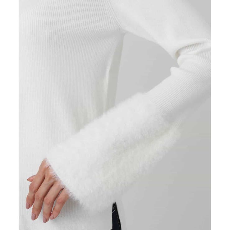 フェザー切替えコンパクトリブニット/洗える | MK MICHEL KLEIN | 詳細画像39 