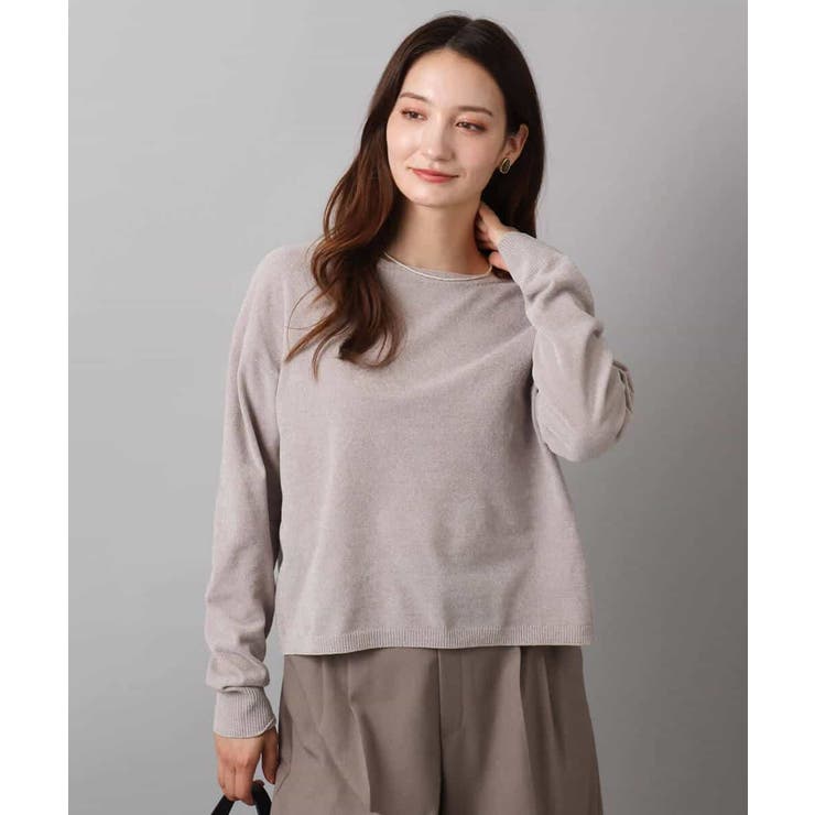 モールヤーンボートネックニット/洗える | MK MICHEL KLEIN | 詳細画像23 