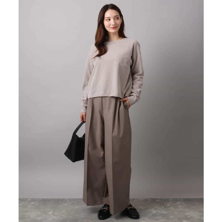 モールヤーンボートネックニット/洗える | MK MICHEL KLEIN | 詳細画像24 