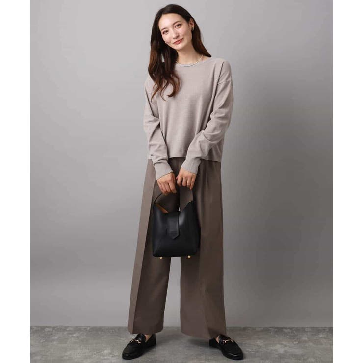 モールヤーンボートネックニット/洗える | MK MICHEL KLEIN | 詳細画像25 