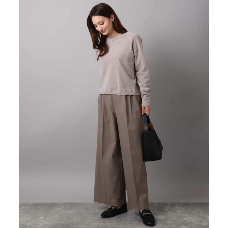 モールヤーンボートネックニット/洗える | MK MICHEL KLEIN | 詳細画像26 