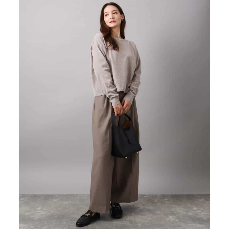 モールヤーンボートネックニット/洗える | MK MICHEL KLEIN | 詳細画像27 