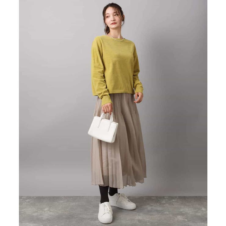 モールヤーンボートネックニット/洗える | MK MICHEL KLEIN | 詳細画像32 