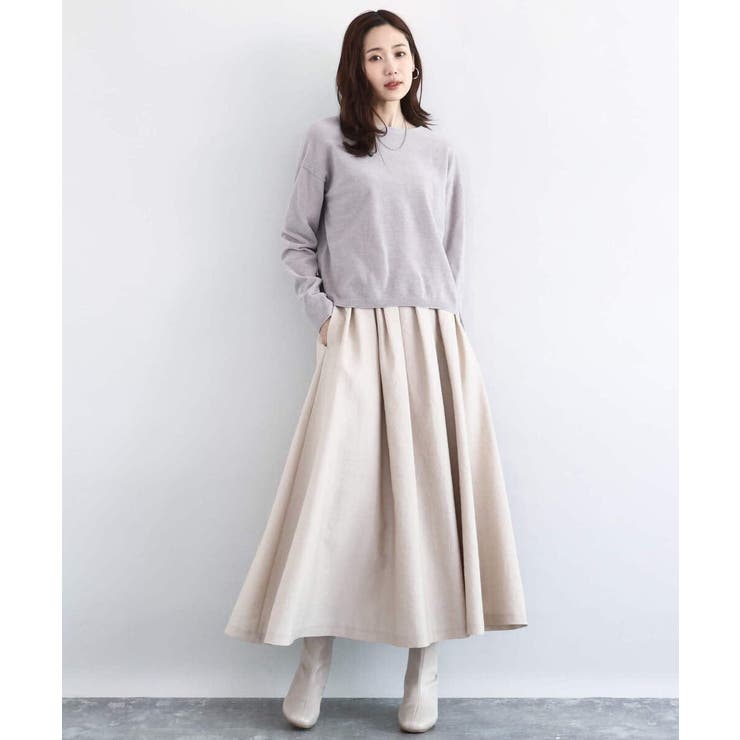 モールヤーンボートネックニット/洗える | MK MICHEL KLEIN | 詳細画像38 