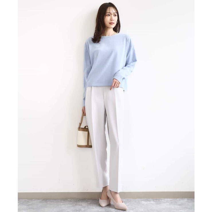 モールヤーンボートネックニット/洗える | MK MICHEL KLEIN | 詳細画像41 